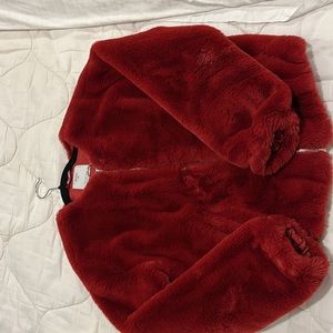 , Faux Fur, zippered Jacket